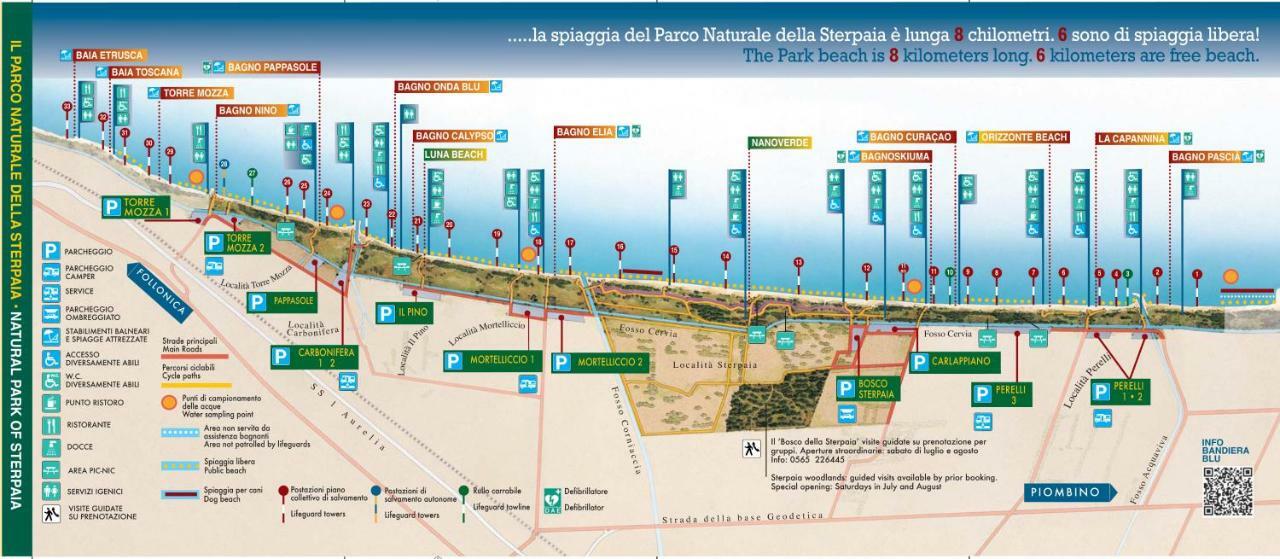Agriturismo Olivomare Piombino Bagian luar foto